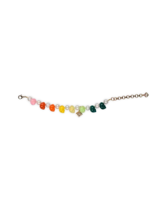 Armband met schelpen en parels