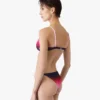 Aubergine bikini-broekje met kleurverloop Aubergine bikini-broekje met kleurverloop