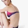 Aubergine bikini-broekje met kleurverloop Aubergine bikini-broekje met kleurverloop