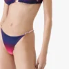 Aubergine bikini-broekje met kleurverloop Aubergine bikini-broekje met kleurverloop