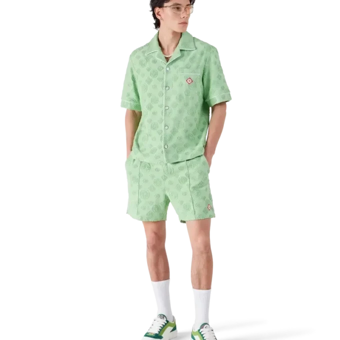 Badstof Monogram-Shorts Badstof Monogram-Shorts