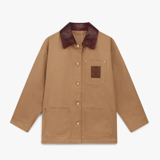 Beige werkjas Beige werkjas
