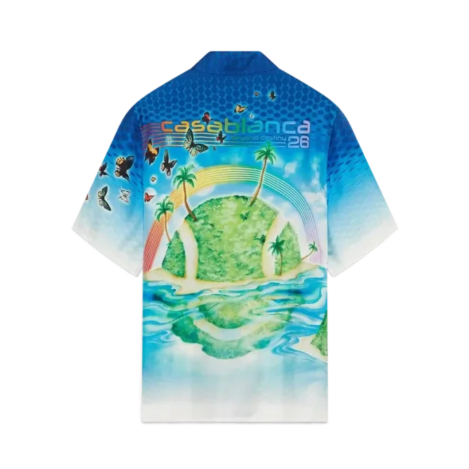 Beyond Destiny zijden shirt met korte mouwen Beyond Destiny zijden shirt met korte mouwen