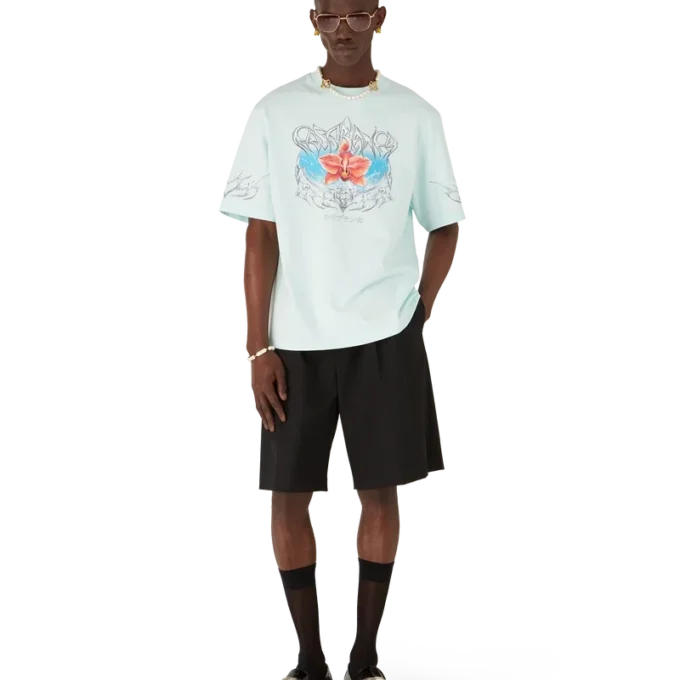 Blades oversized T-shirt met korte mouwen Blades oversized T-shirt met korte mouwen