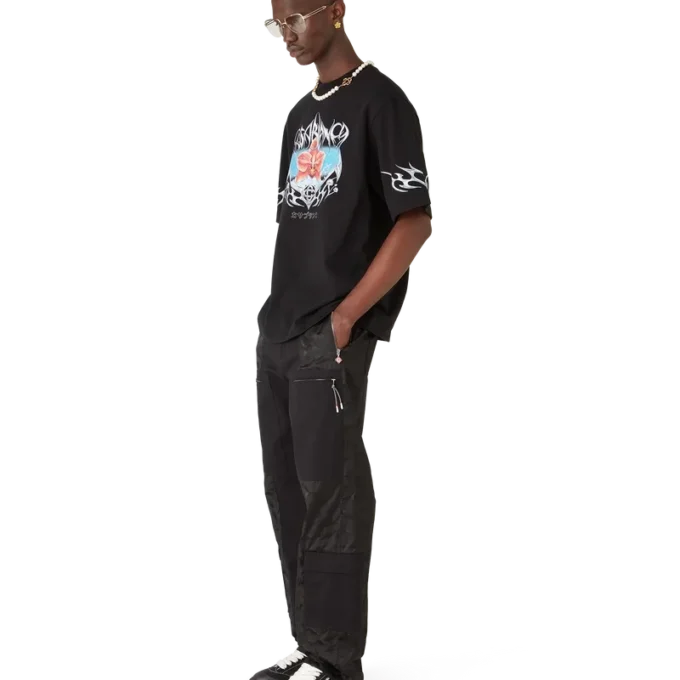 Blades oversized T-shirt met korte mouwen Blades oversized T-shirt met korte mouwen