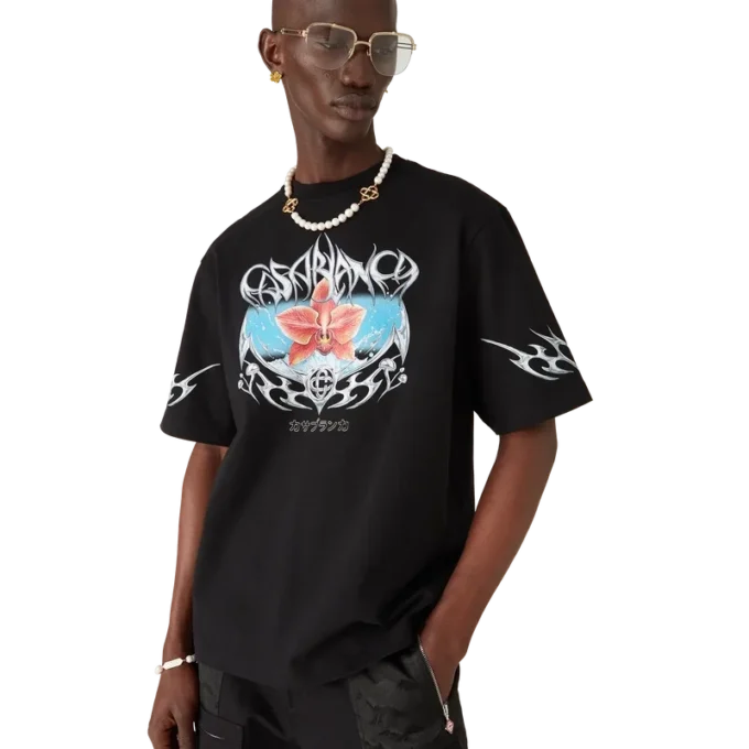 Blades oversized T-shirt met korte mouwen Blades oversized T-shirt met korte mouwen