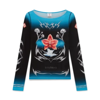 Blades Slinky Jersey-shirt met lange mouwen