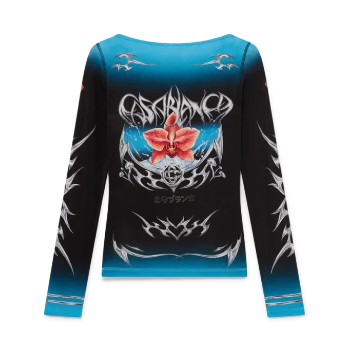 Blades Slinky Jersey-shirt met lange mouwen Blades Slinky Jersey-shirt met lange mouwen