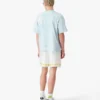 Blauw tie-dye oversized CC Smile T-shirt met korte mouwen Blauw tie-dye oversized CC Smile T-shirt met korte mouwen