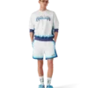 Blauw vervaagd sweatshirt