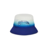 Blauwe buckethoed met kleurverloop Blauwe buckethoed met kleurverloop