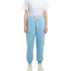 Blauwe joggingbroek met logopatch