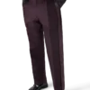 Blend getailleerde wollen zijstreepbroek van zijde Blend getailleerde wollen zijstreepbroek van zijde