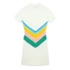 Bouclé Chevron-jurk Bouclé Chevron-jurk