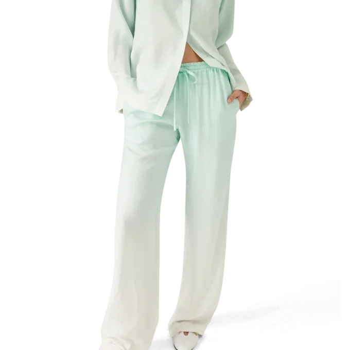 Broek van Monogram-jacquard met kleurverloop