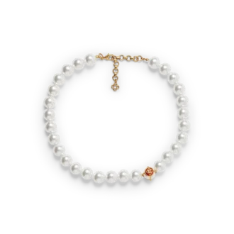 Caged Pearl-ketting Caged Pearl-ketting