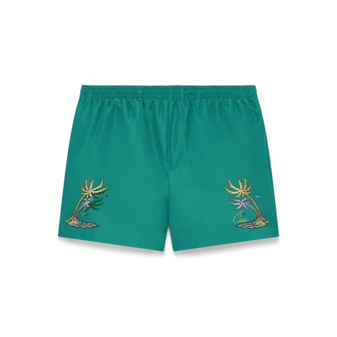 Casa Embroidery zwemshort