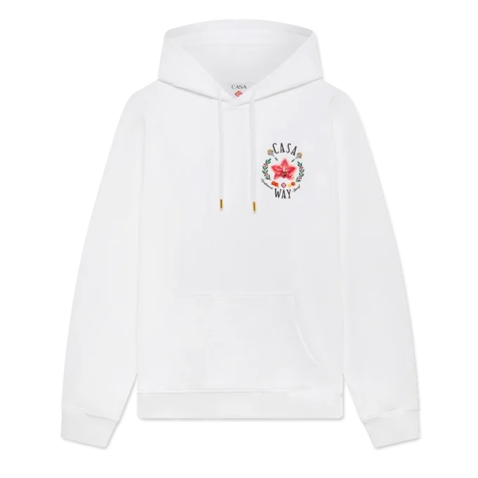 Casa Way Orchid Sweatshirt met capuchon Casa Way Orchid Sweatshirt met capuchon