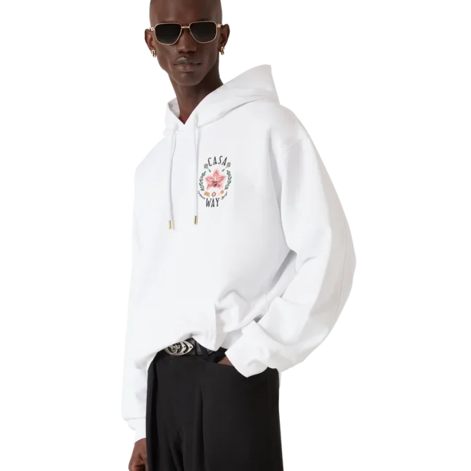 Casa Way Orchid Sweatshirt met capuchon Casa Way Orchid Sweatshirt met capuchon