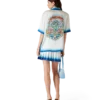 Casa Way Skate zijden shirt met korte mouwen Casa Way Skate zijden shirt met korte mouwen