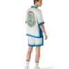 Casa Way Skate zijden shirt met korte mouwen Casa Way Skate zijden shirt met korte mouwen