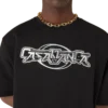 Casablanca Chrome oversized T-shirt met korte mouwen