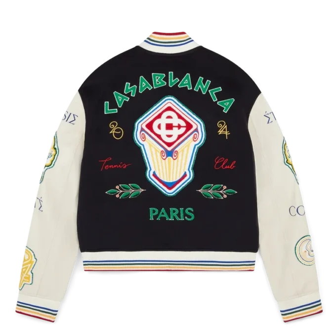 Chenille patchwork bomberjack Chenille patchwork bomberjack