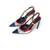 Chrome Arch Slingback Pump Chrome Arch Slingback Pump