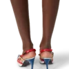Chrome Arch Slingback Pump Chrome Arch Slingback Pump