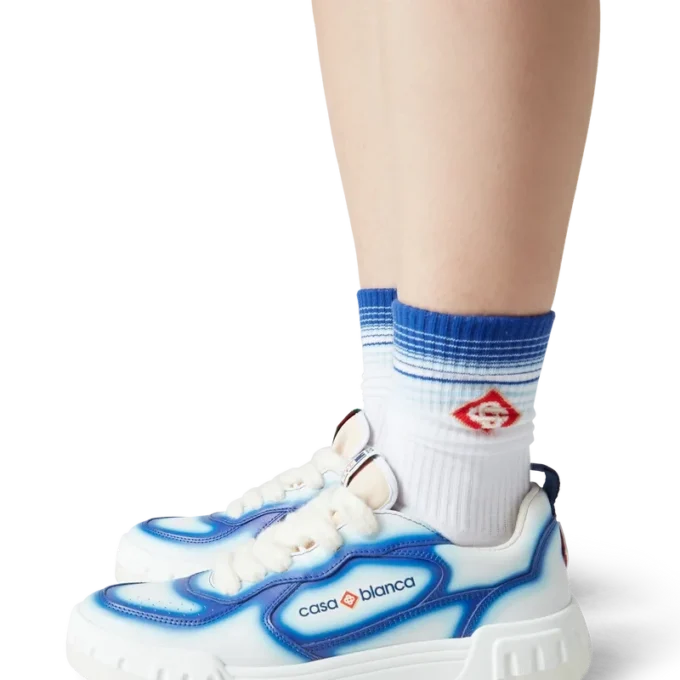 Court Blue Fade-sneaker voor dames Court Blue Fade-sneaker voor dames