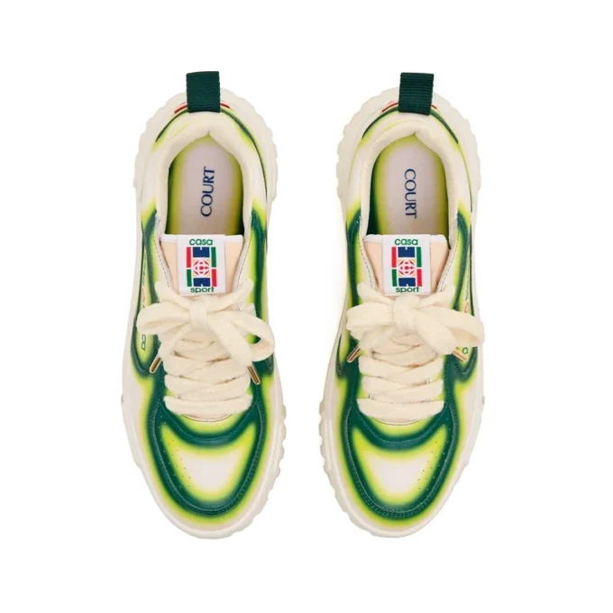 Court Green Fade-sneaker voor dames Court Green Fade-sneaker voor dames
