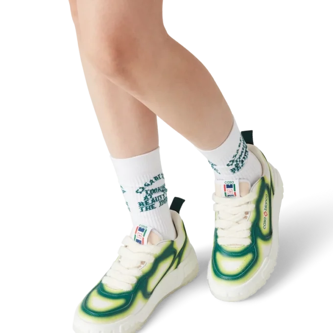 Court Green Fade-sneaker voor dames Court Green Fade-sneaker voor dames