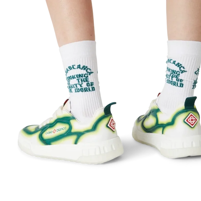 Court Green Fade-sneaker voor dames Court Green Fade-sneaker voor dames