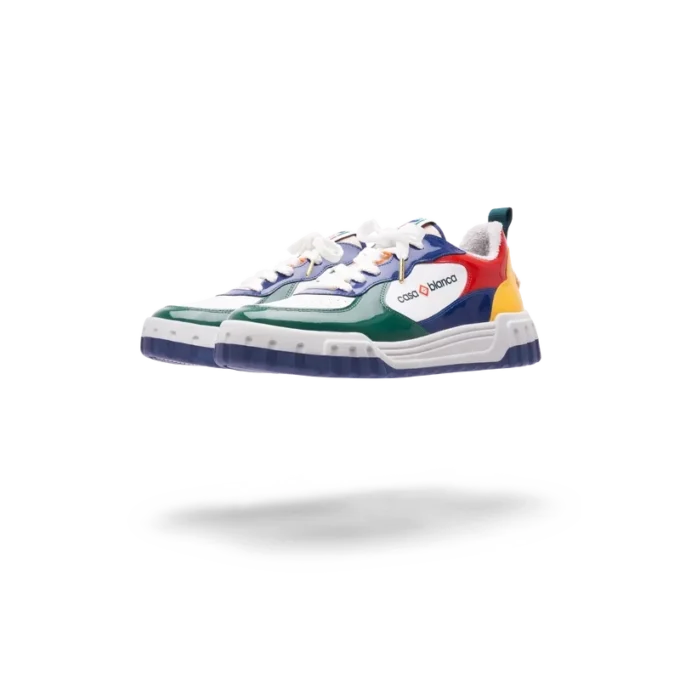 Court multicolour sneakers voor dames Court multicolour sneakers voor dames
