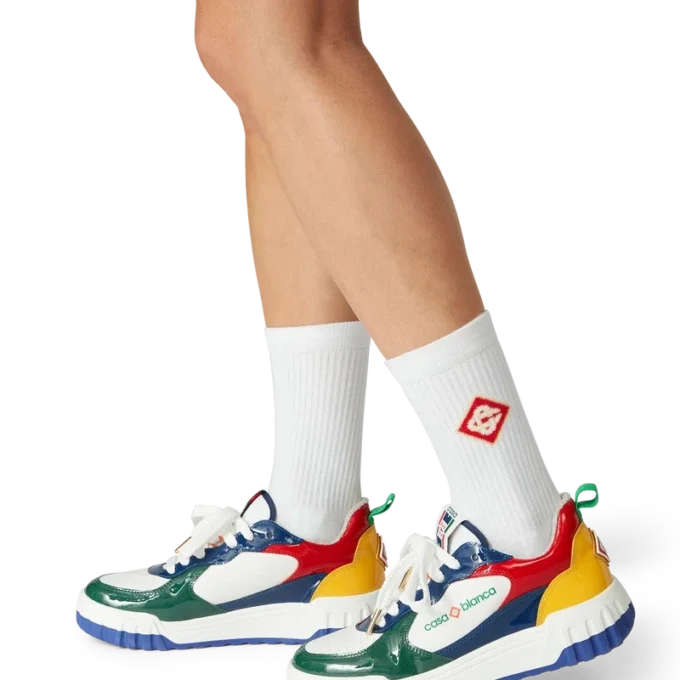 Court multicolour sneakers voor dames Court multicolour sneakers voor dames