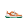 Court sneaker voor dames in oranje en wit Court sneaker voor dames in oranje en wit