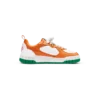 Court sneaker voor dames in oranje en wit Court sneaker voor dames in oranje en wit
