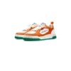 Court sneaker voor dames in oranje en wit Court sneaker voor dames in oranje en wit