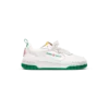 Court sneaker voor dames in wit en groen Court sneaker voor dames in wit en groen
