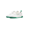 Court sneaker voor dames in wit en groen Court sneaker voor dames in wit en groen