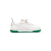 Court sneaker voor dames in wit en groen Court sneaker voor dames in wit en groen