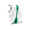 Court sneaker voor dames in wit en groen Court sneaker voor dames in wit en groen