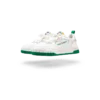 Court sneaker voor dames in wit en groen Court sneaker voor dames in wit en groen