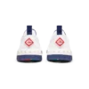 Court sneaker voor heren in wit en marineblauw Court sneaker voor heren in wit en marineblauw