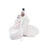 Court sneakers voor dames in wit en multicolor Court sneakers voor dames in wit en multicolor