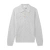 Crystal Monogram gebreid overhemd