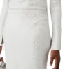 Crystal Monogram gebreide rok