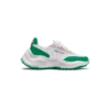 Dames Atlantis sneaker in wit en tennisgroen Dames Atlantis sneaker in wit en tennisgroen