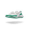 Dames Atlantis sneaker in wit en tennisgroen Dames Atlantis sneaker in wit en tennisgroen