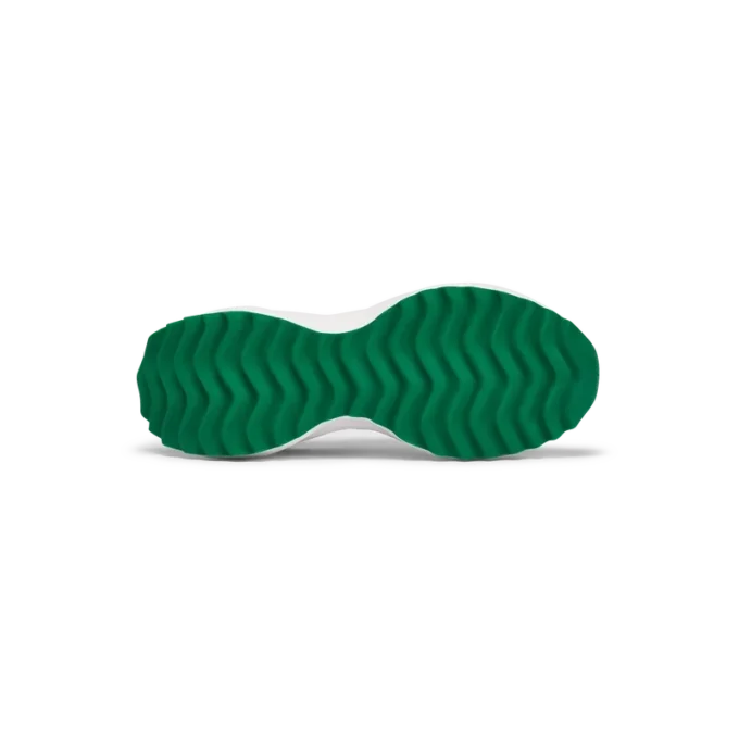 Dames Atlantis sneaker in wit en tennisgroen Dames Atlantis sneaker in wit en tennisgroen